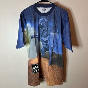 Rolling Stones 1998 Bridges To Babylon Tour Shirt XL